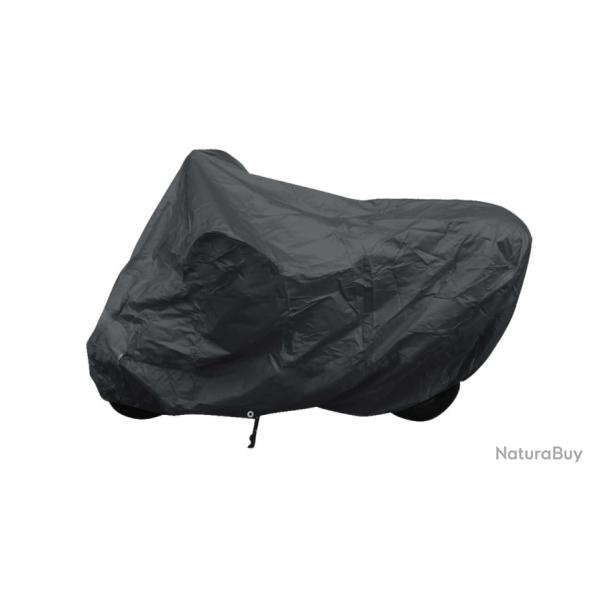 Housse de protection moto gris polyester 246x127 cm �tanche pour motards