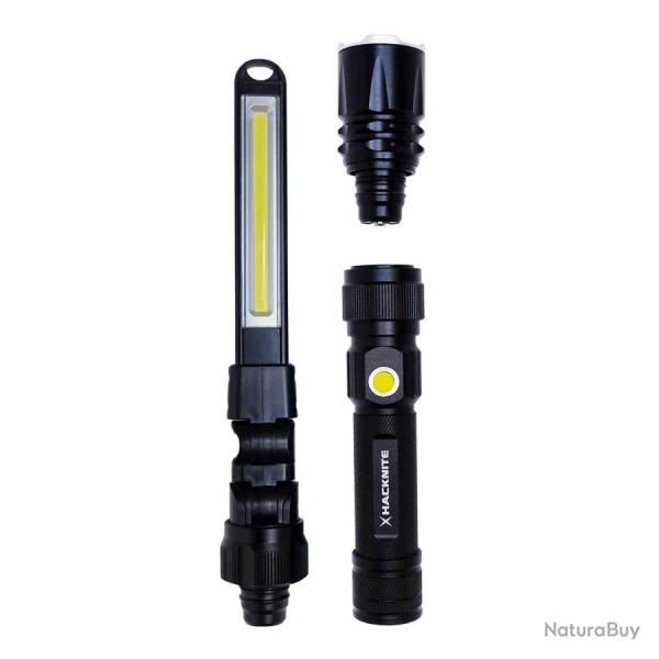 Lampe Torche Led HACKNITE Pelagia 350R - 2 en 1