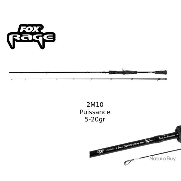 Canne Casting Fox Rage Street Fighter Versatile Shad