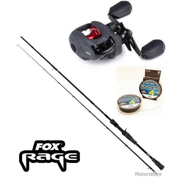 Pack peche au leurre casting Fox Rage