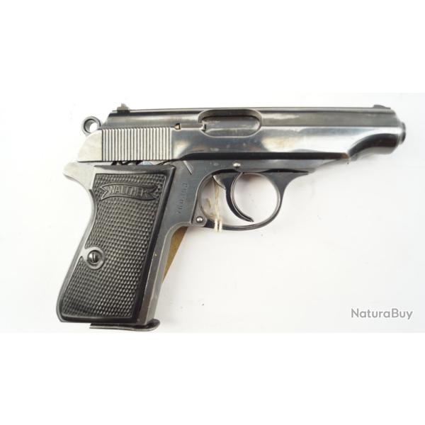 Pistolet Walther PP Zella-Menlis 7,65B 2nd Guerre avec son &eacute;tui !