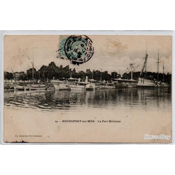 CPA - Marine Militaire -ROCHEFORT -sur -MER-Le Port Militaire-N�1254