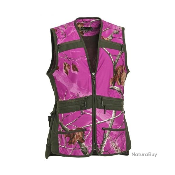 Gilet de tir FEMME LADY Pinewood rose taills S et M