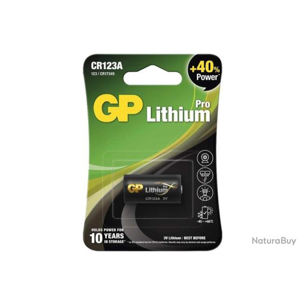 Pile CR123A GP Batteries