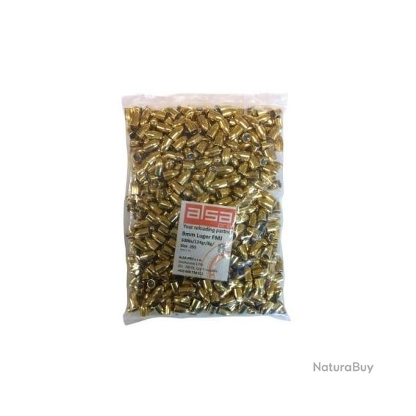 Ogives 9mm 115 grains FMJ ALSA pro par 500