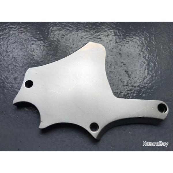 Pour S&W 65 , plaque de recouvrement inox