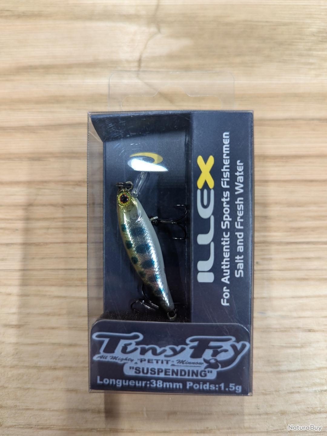 Leurre Illex Tiny Fry 38 SP - Leurres De Pêche Neufs - Référence 2185 - Fabriqué En Chine