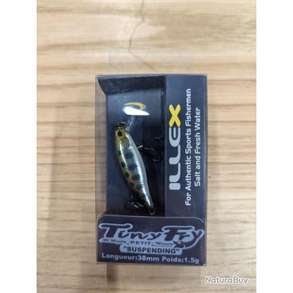 Illex Tiny Fry 38SP silver yamame