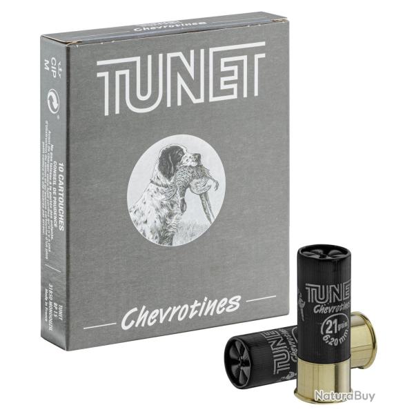 Cartouches TUNET chevrotines 67 bte de 10