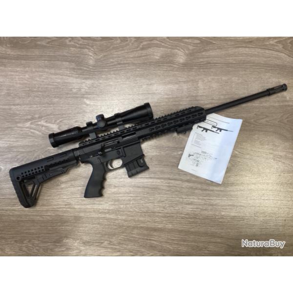 Schmeisser Mod. 15-22 calibre 22LR avec hawke vantage 3-9x40 et montage fixe