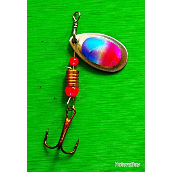 Cuiller tournante pour truites, perches et autres carnassiers - 3.5 gr - CT-M1