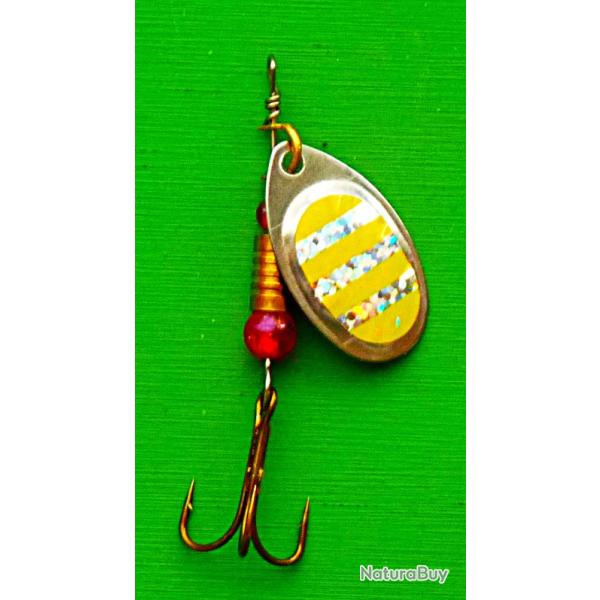 Cuiller tournante pour truites, perches et autres carnassiers - 3 gr - CT-M3