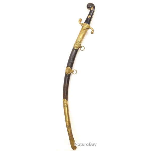 SABRE D'OFFICIER DE CAVALERIE A LA MAMELOUK - FRANCE PREMIER EMPIRE Collection France Tr�s bon  XIX 