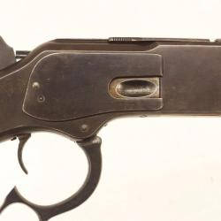 RARE CARABINE WINCHESTER MODEL 1873 DE TRAPPER 16 1/8" CALIBRE 44/40 WCF DE 1893 - USA XIX&egrave; Tr&egrave;s bon