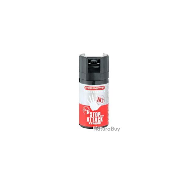 Bombe de d�fense gaz Perfecta poivre 40ml