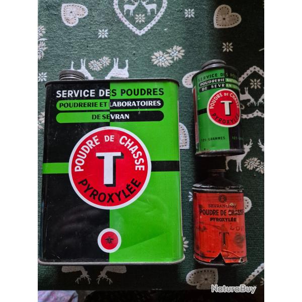 Ancienne Boites vide de poudre