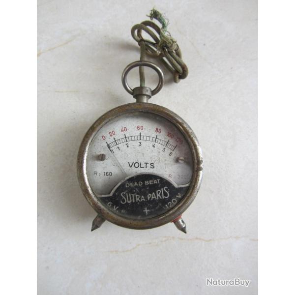 Voltm�tre de poche Sutra Paris 1930