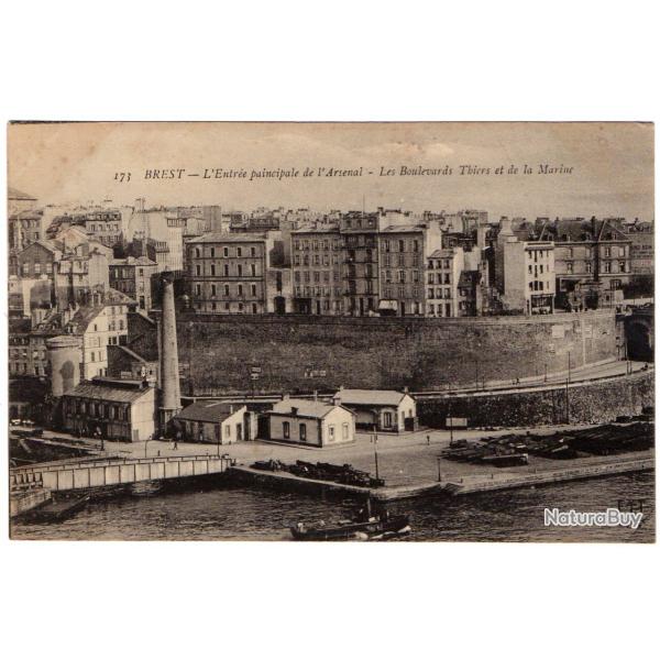 CPA - Marine Militaire - BREST - L'Entr�e principale de l'Arsenal N�1397