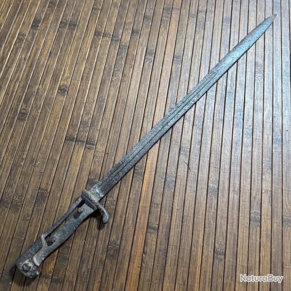 BA�ONNETTE DE FOUILLE SG 1898 DE PIONNIER ALLEMAND MARQUAGE ERFURT - COURONNE 04-1904