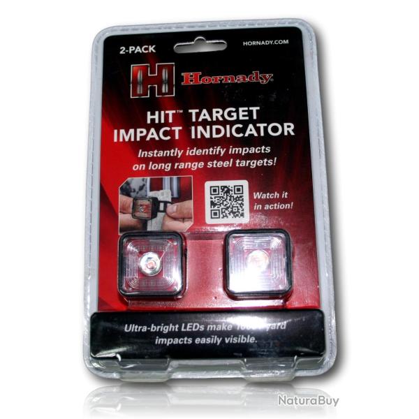 DETECTEUR D'IMPACT HORNADY HIT TM TARGET PAR 2