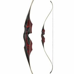 WHITE FEATHER - Fieldbow ACCIPITER 64" ROUGE DROITIER (RH) 50 #