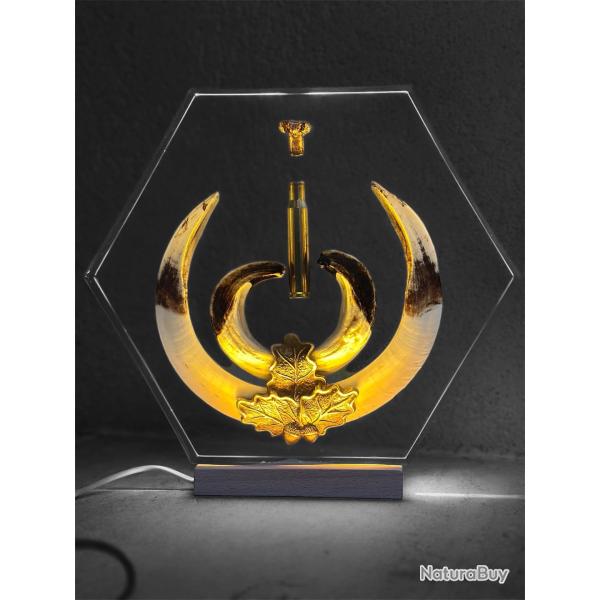 Troph�e de sanglier lumineux