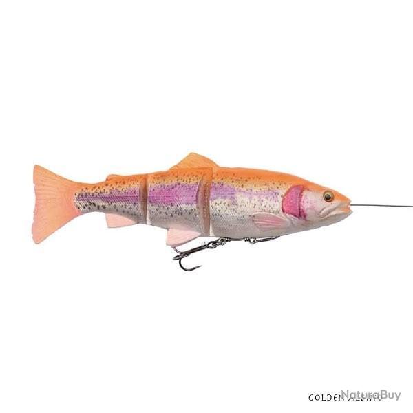 Leurre Souple Savage Gear 4D Line Thru Trout 20cm Golden Albino