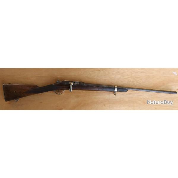 Fusil  "GRAS" , rechambr� en calibre 16 Etat particuli�rement bon