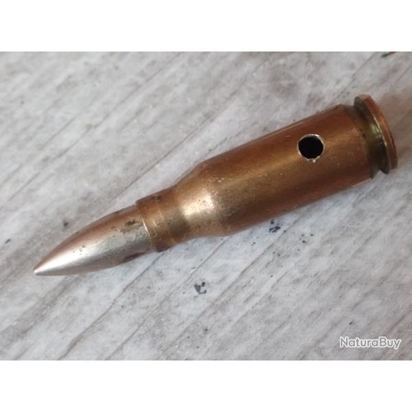 Cartouche, munitions neutralis�e, calibre 7,62 Kalash AK47