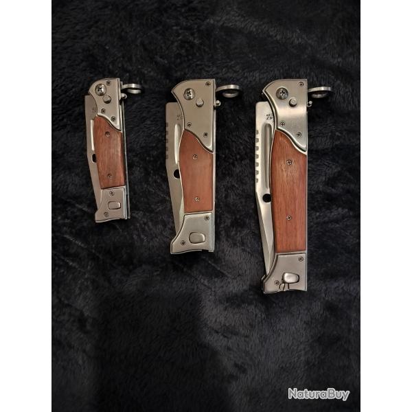 3 Couteaux pliant  baonnette AK-47
