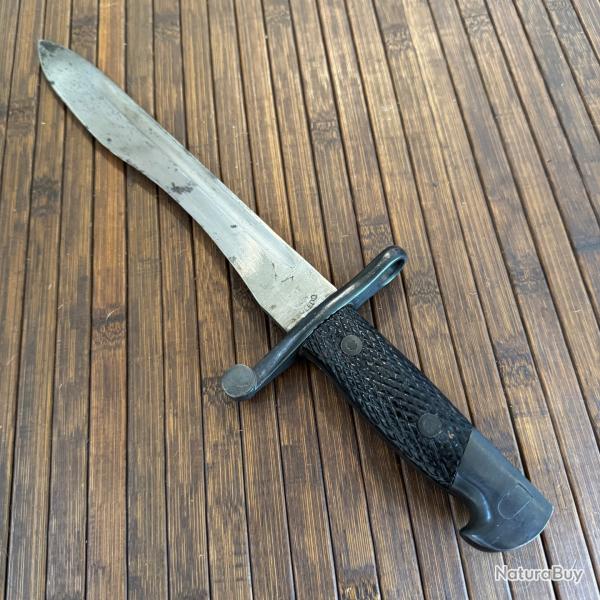 BA�ONNETTE MACHETTE ESPAGNOL MAUSER 1941 TOLEDE