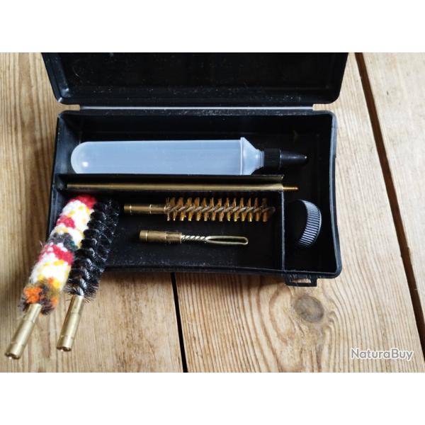 Kit de nettoyage deluxe 9mm avec baguette demountable et burette