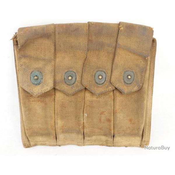 PORTE CHARGEUR PM MARLIN UD M42 1944 OSS RESISTANCE SAVOIE LORRAINE - USA WW2 Bon  2eme GM U.S.A. Mi