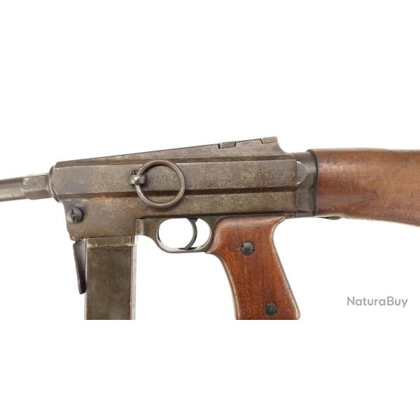 WW2 MAQUIS RESISTANCE MAS38 PISTOLET MITRAILLEUR PM MAS MODELE 1938 DECEMBRE 1944 - FRANCE SECONDE G