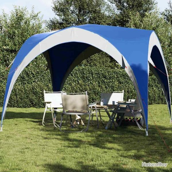 Tente de r�ception bleu imperm�able