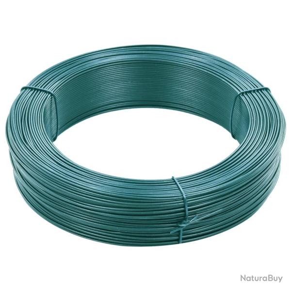 Fil de liaison de cl�ture 250 m 0,9/1,4 mm Acier Vert noir�tre
