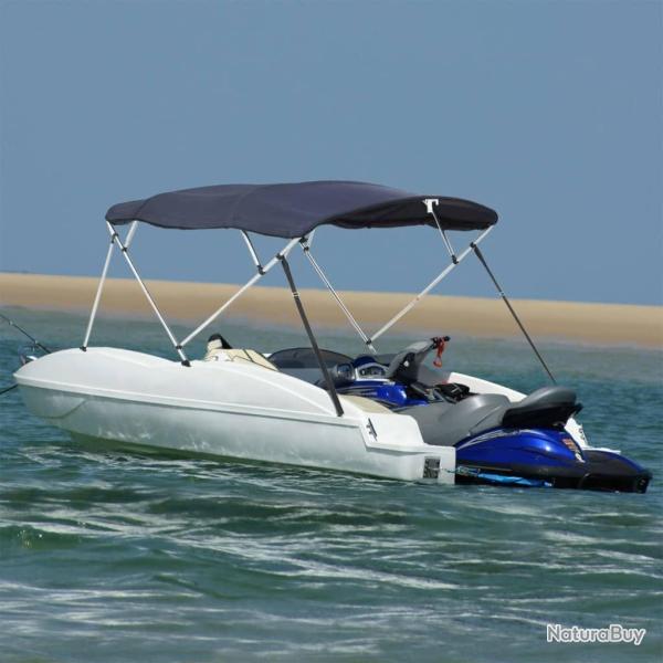 Toit bimini � 4 arceaux parois lat�rales 243x(170-182)x137 cm