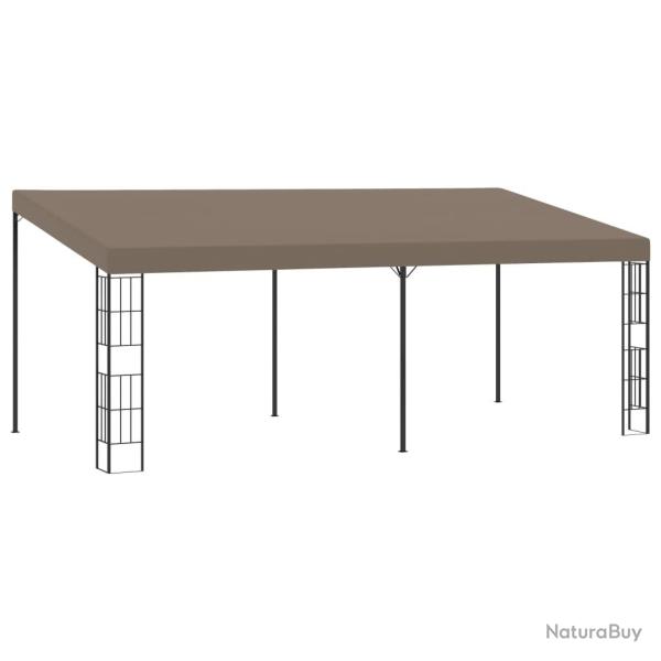 Belv�d�re mural 6x3 m Taupe Tissu