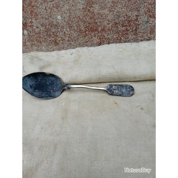 WWI GB Cuill�re r�glementaire bien marqu�e et matricul�e