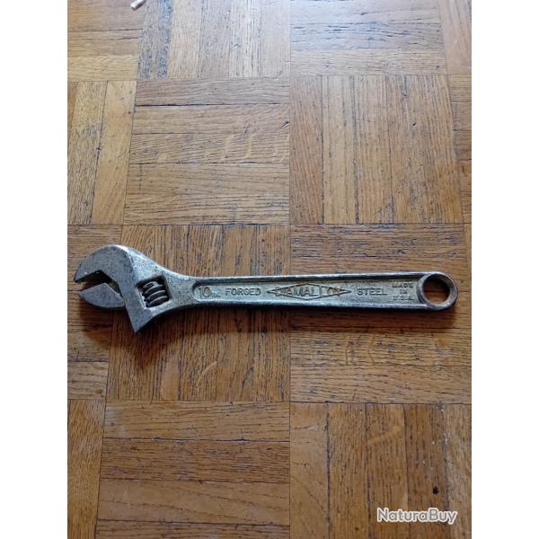 Clef Molette US WWII lot de bord Jeep- Pi�ce neuve d'�poque. Grand mod�le