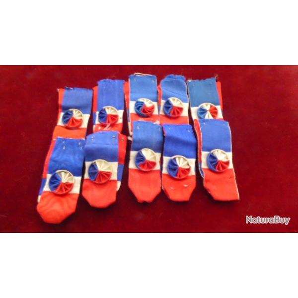 10 RUBANS MEDAILLE DU TRAVAIL AVEC ROSETTE