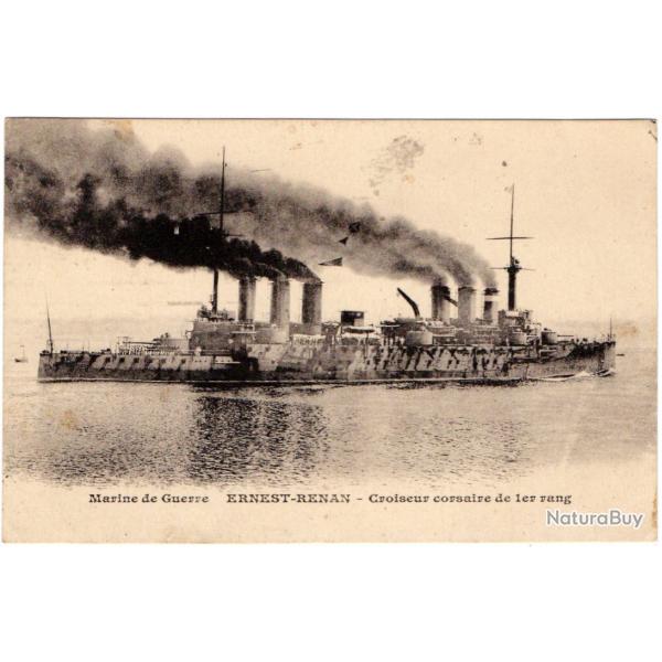 CPA - MARINE  DE GUERRE -ERNEST-RENAN-Croiseur corsaire de 1er rang  N�121
