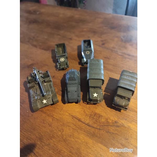 Lot voitures militaires SOLIDO