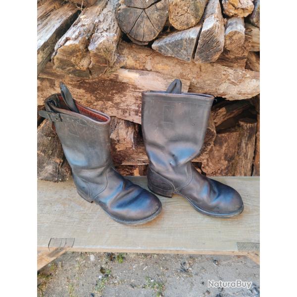 PAIRE DE BOTTES ALLEMANDES, POINTURE 41