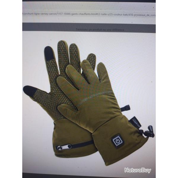 Gant chauffant pro hunt by Verney Carron