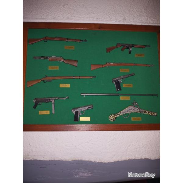 armes miniature mtal