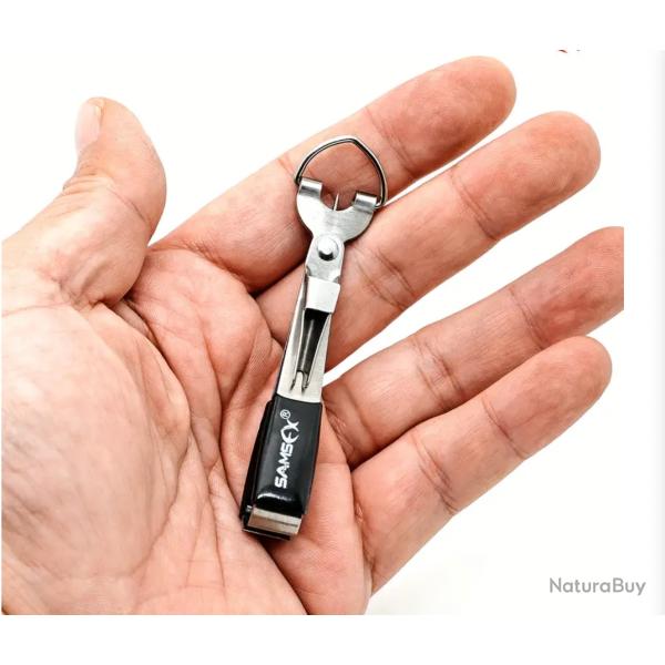 Outil de Noeud Rapide pour Ligne de P�che Noeud Facile, Aiguiseur d'Hame�on, Coupe-Ligne et Nettoyeu