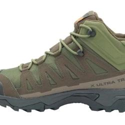 Chaussures Salomon X Ultra Tracker Mid Gtx Vert  - 46 2/3