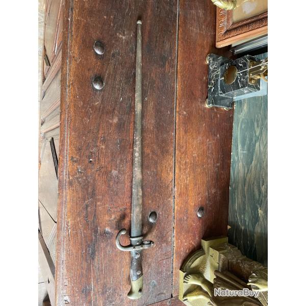 BELLE BA�ONETTE POUR FUSIL GRAS ML 1874 / 1879