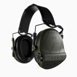 Casque Anti-Bruit + comm Supreme T2 Serre-T&ecirc;te Vert Olive